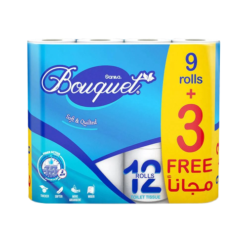 سانتيا بوكية مناديل حمام رول (3+9)