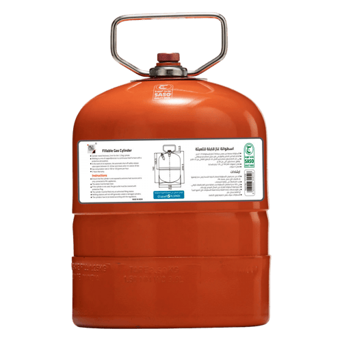 السنيدي اسطوانة غاز محمولة برتقالي - 1.25 كجم
