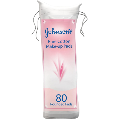 جونسون اقراص قطن دائري - 80 حبه