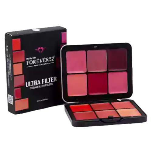 فورايفر 52 باليت كريم الاساس واحمر الخدود - UF004