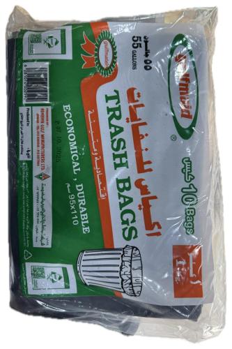 Golf mid trash bags 55 gallon quantity 10 bags