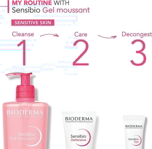 بيوديرما جل غسول البشرة الحساسة - 200 مل