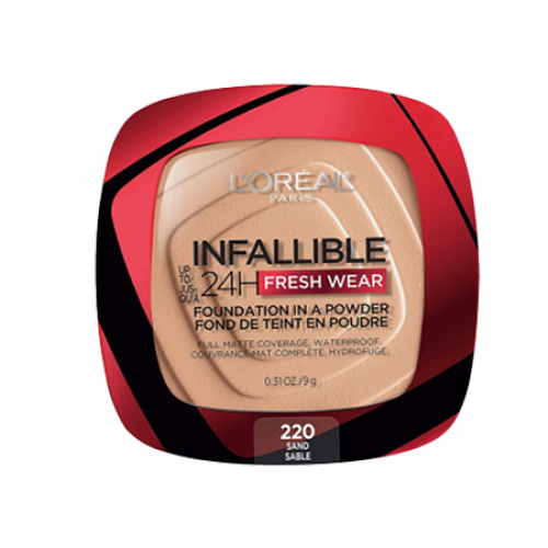 بودرة اساس انفاليبل من لوريال درجة 220 ساند - 9جرا...