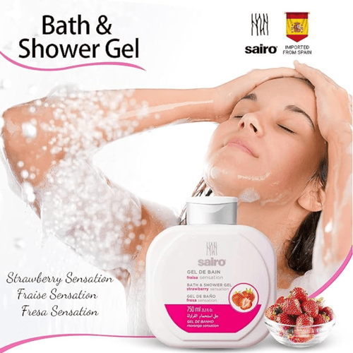 سايرو جل الاستحمام الفراولة -750 مل