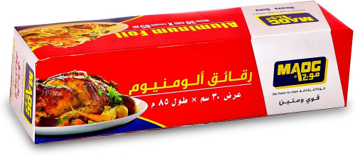 موج رقائق المونيوم 30سم * 85 مل