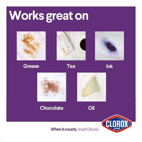 مزيل البقع من قماش كلوروكس - 500 جم