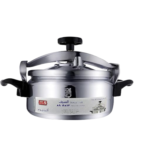 قدر ضغط السيف الومنيوم عريض - 6 لتر