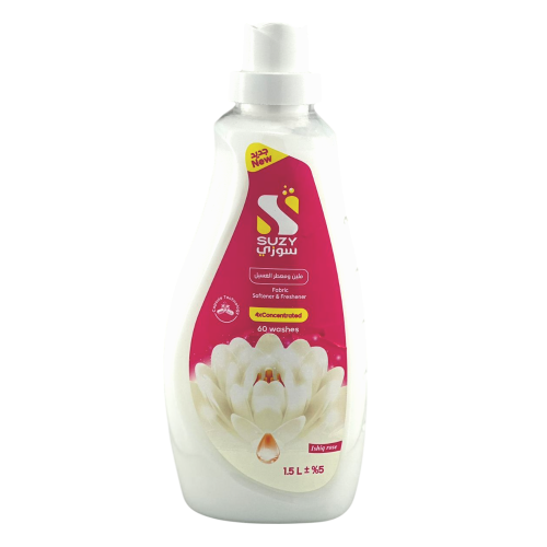 سوزي ملين و معطر عشق الورد - 1.5 لتر