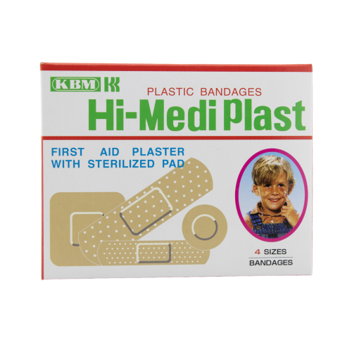 كي بي ام هاي ميدي لزقة جروح - 100 حبة