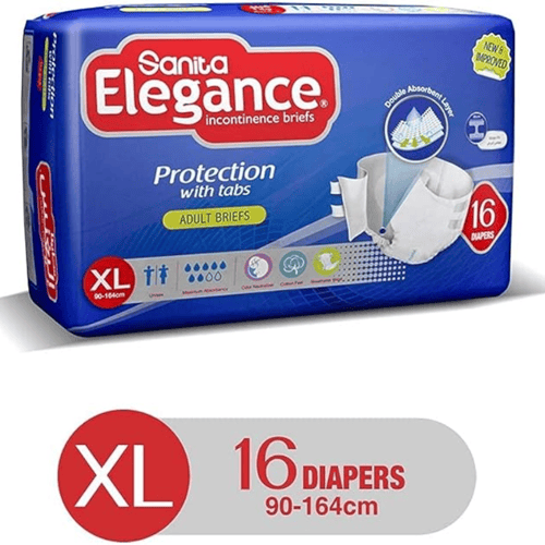 سانيتا اليغنس حفاضات للبالغين اكس لارج - 16 حبة