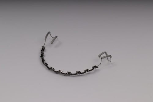 تقويم اسنان بدون غرا (فك واحد)