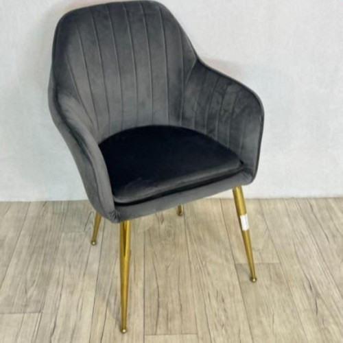 كرسي قماش مريح مخمل