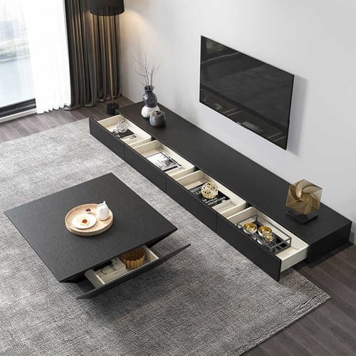 طقم مكتبة تلفزيون V020