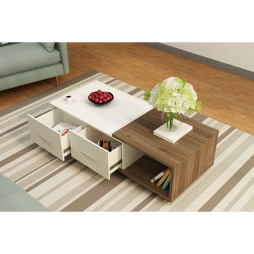 طاولة ضيافة مودرن مميزة مع وحدة تخزين