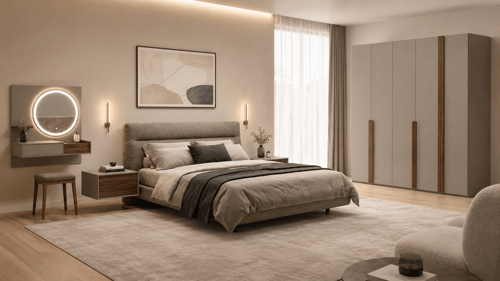 غرفة نوم مودرن موديل B012
