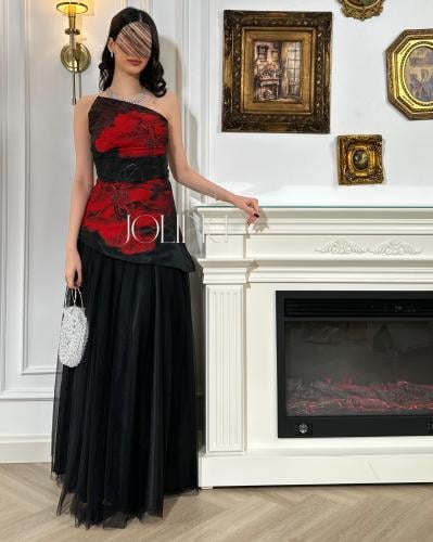 فستان سهرة اسود