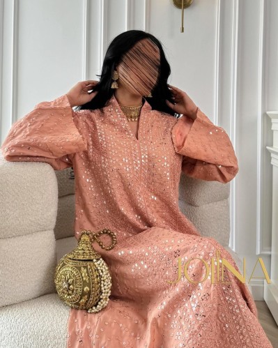 جلابيه وردية