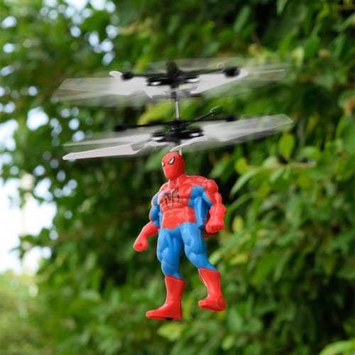 طائرة الابطال الخارقين مزودة بإضاءة مع حساس