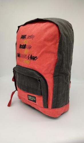 Large cotton backpack for schools and universities, Soumer Comor