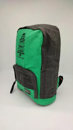 Large cotton backpack for schools and universities, Soumer Comor