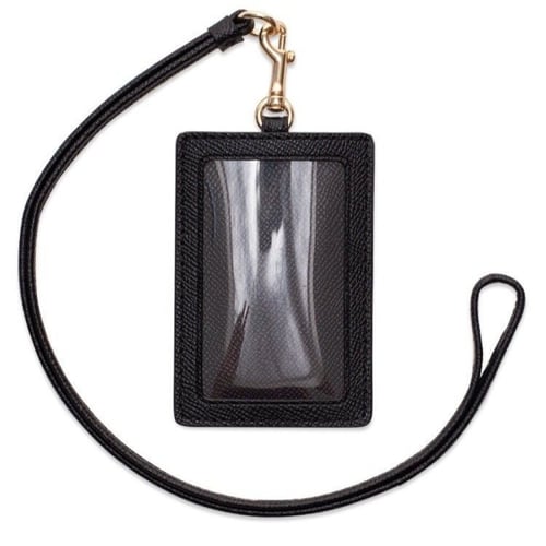 حامل بطاقة العمل ( اي دي هولدر كوتش) اسود