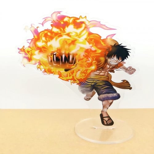 مجسم اكريليك انمي ون بيس لوفي