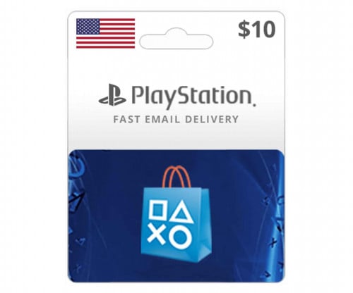 بطاقة ستور 10$ امريكي