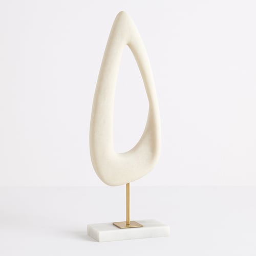 قطعة ديكور - راتنج بقاعده رخاميه