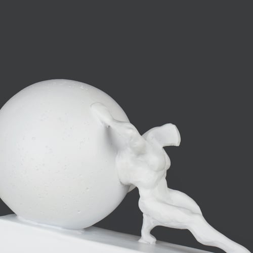 مجسم لا توقف