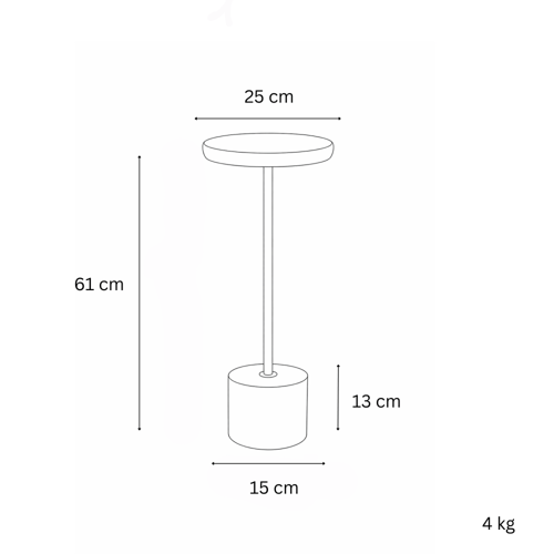 طاولة جانبية هندية بسطح خشب المانجا دائري مع قاعدة...