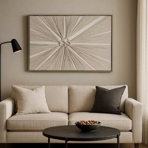 لوحة كانفس قماش - تصميم عصري - فن تجريدي