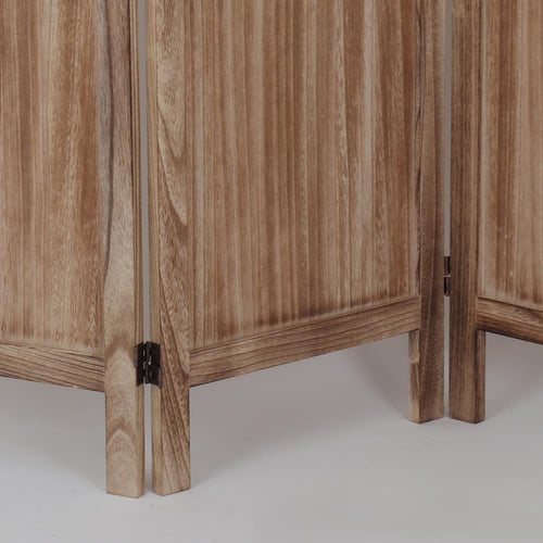 بارتشن خشب - جزء علوي مغطي بالقماش - 4 قطع