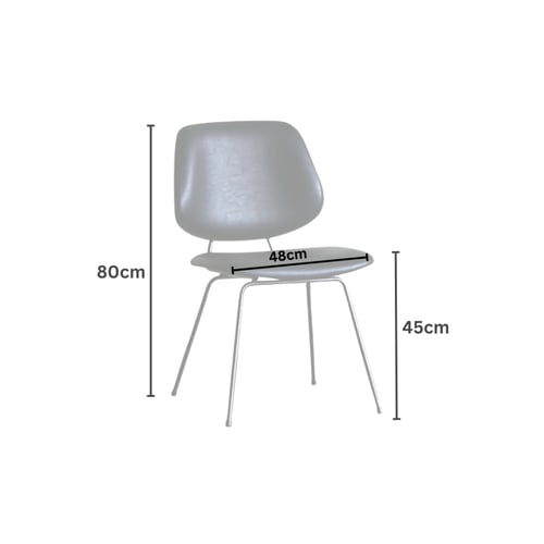 كرسي جانير أسود