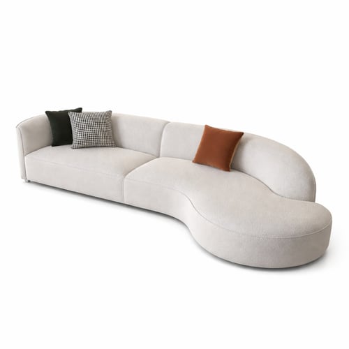 رويال – أريكة إمبراطورية أنيقة – بيج – 310×80×110×...