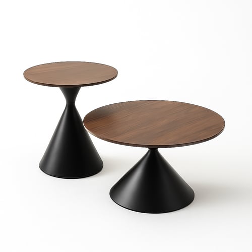 طقم الطاولات فينيتا - طاولة خدمة دائرية