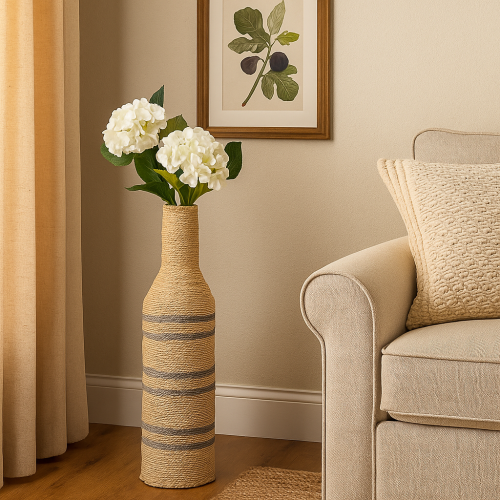 مزهرية أنيقة مستوحاة من الطراز البوهيمي