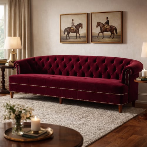أريكة رويال إسنس إيز المخملية – 220×80×85 سم