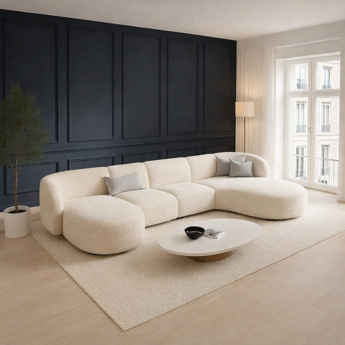 رويال | كنبة سحابية مريحة بوكليه 350×170×170 سم