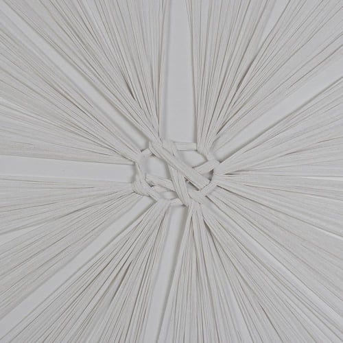 لوحة حائط قماش - خطوط منسوجة - لون بيج