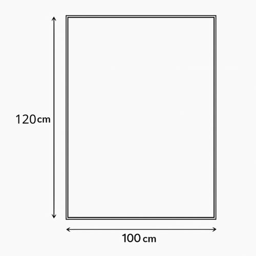 لوحة جدارية قماشية بتفاصيل مموجة