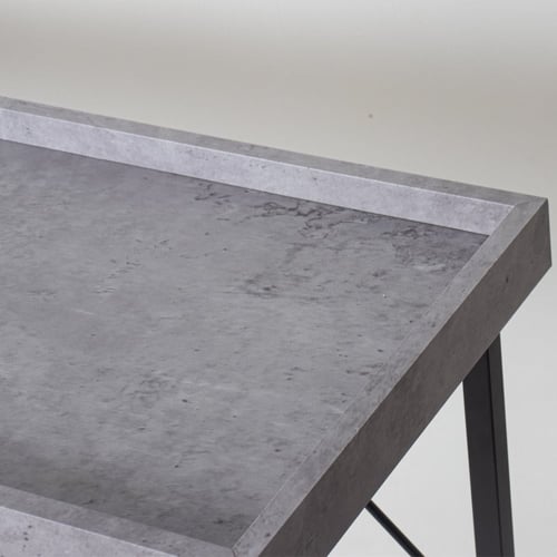 كونسول سطح خشبي وقواعد معدن