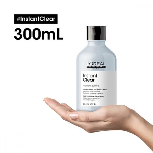 شامبو لوريال إنستانت كلير ضد القشرة 300 مل