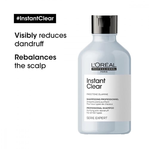 شامبو لوريال إنستانت كلير ضد القشرة 300 مل