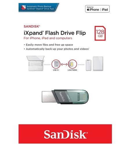 سانديسك - ذاكرة خارجية للايفون والايباد معتمده من...
