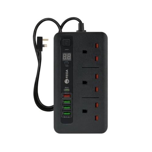 فيدا - توصيلة كهربائيه 3 افياش بطول 3 متر