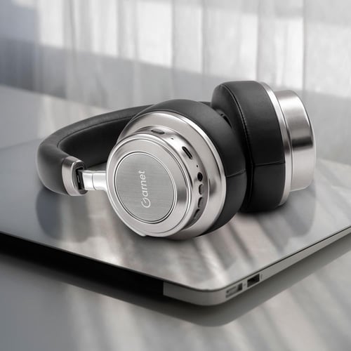 قارنت - سماعة رأس لاسلكیة ANC عزل الصوت تعمل حتى 2...
