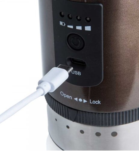 مطحنة القهوة من الرمايه القابلة لإعادة الشحن