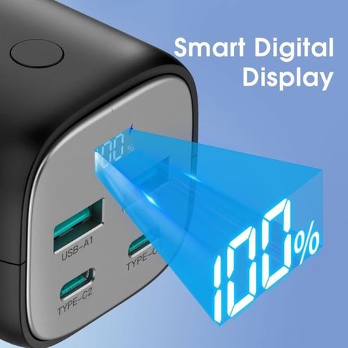 بطارية متنقلة راف باور بقوة 70 واط بسعة 20000 ملي...