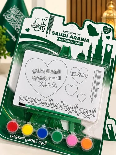 بوكس لوحات التلوين بالريشة – 12 لوحة