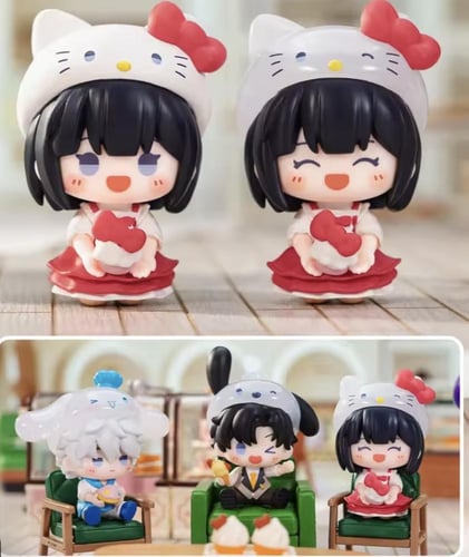 Link Click × SANRI0 Sweet Moments Series Mini Figu...